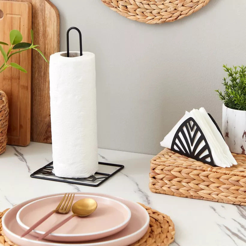 Kitchen Roll Holder,Freestanding Paper Towel Holder Countertop,kitchen towel holders free standing