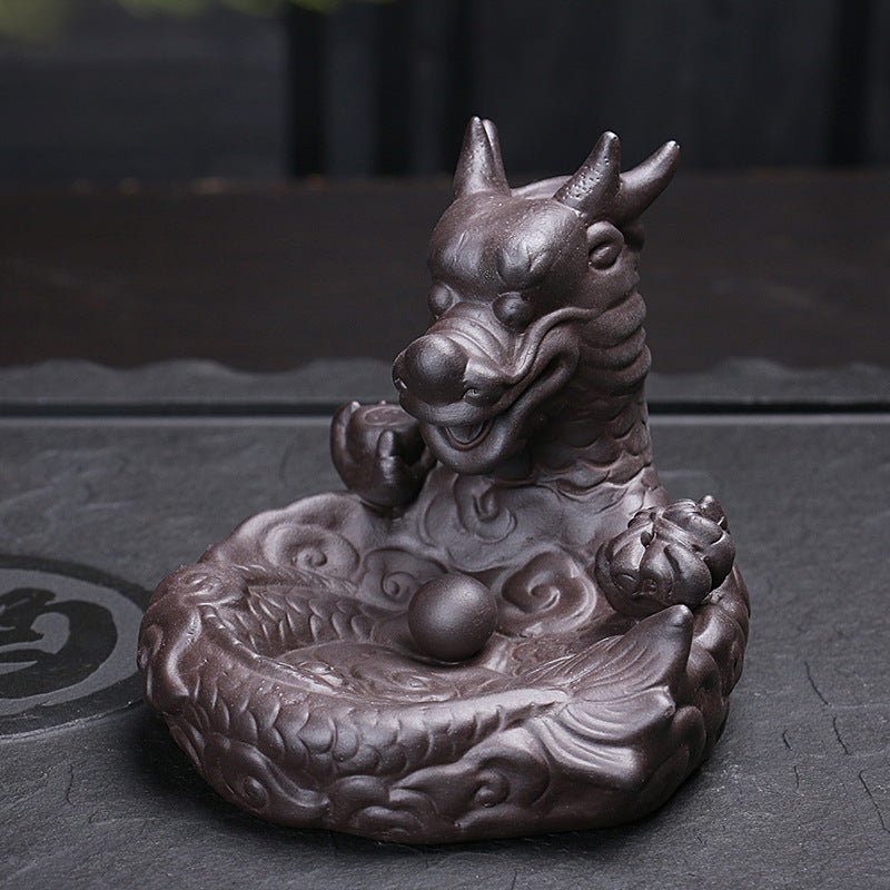 Backflow Incense Burner Loong Orb