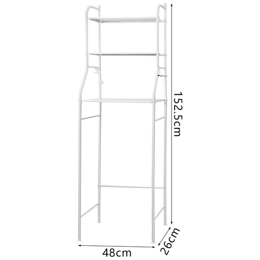 3 Tier Over The Toilet Storage Rack