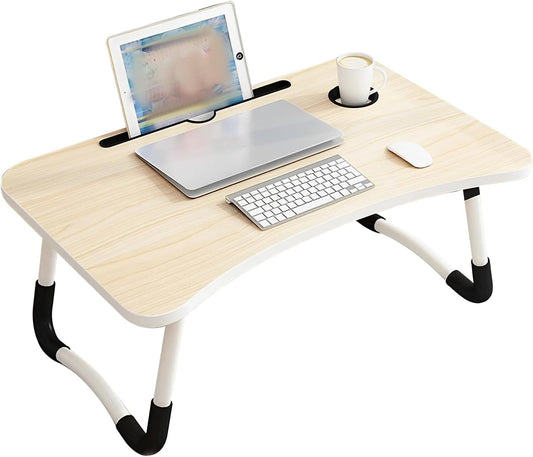 Laptop Bed Table with Drawer