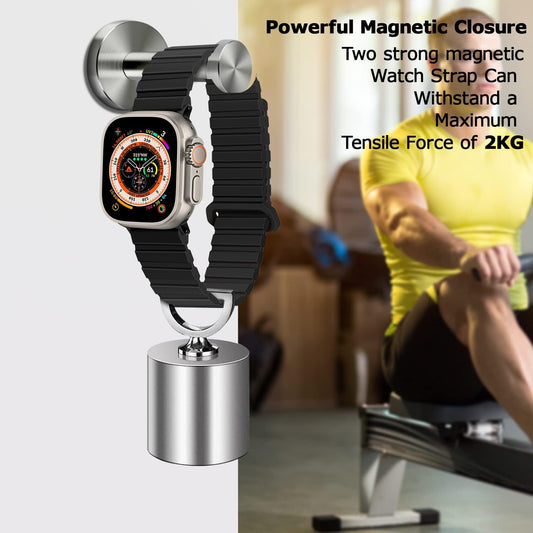 Magnetic Silicone Apple Watch Band Black 38mm/40mm/41mm