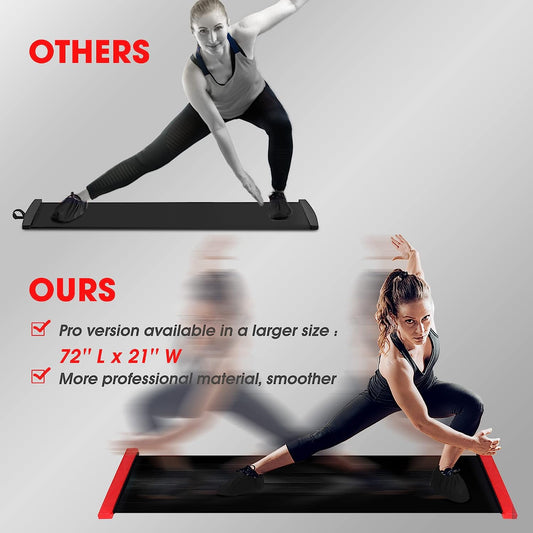 180cm Slide Board Silky Skating Balance Training Mat - 180*50 cm