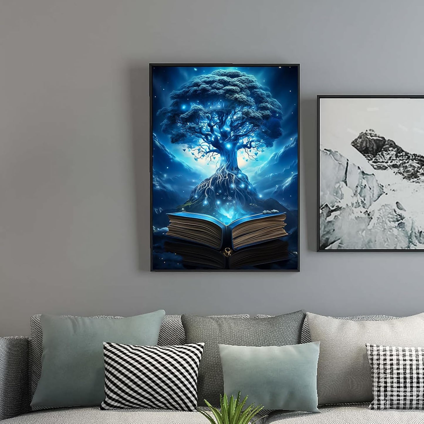 DIY Artificial Diamond Art Painting 6 Paint Set - A