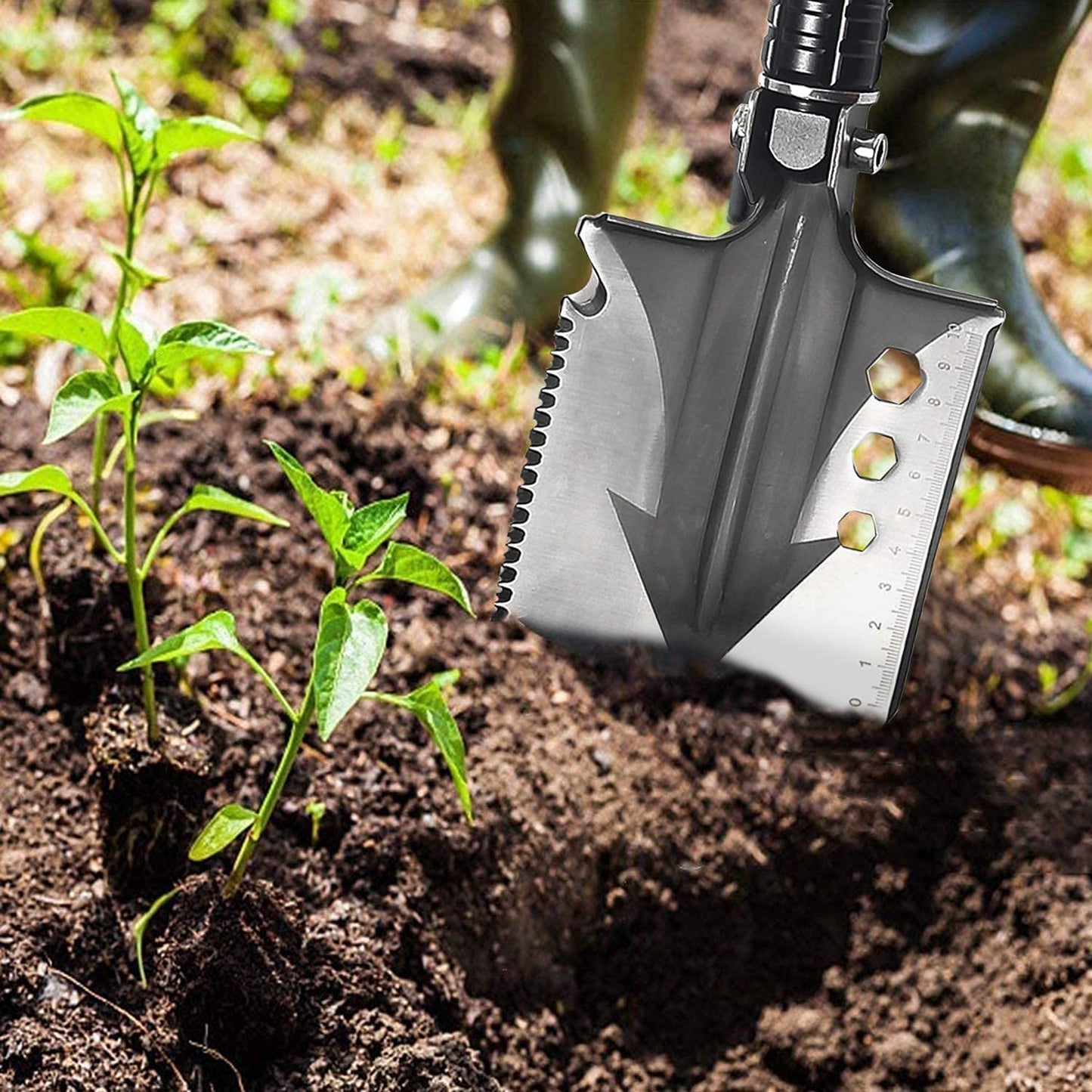 Multi Tool Tactical Shovel Tools Emergency Survival Kit