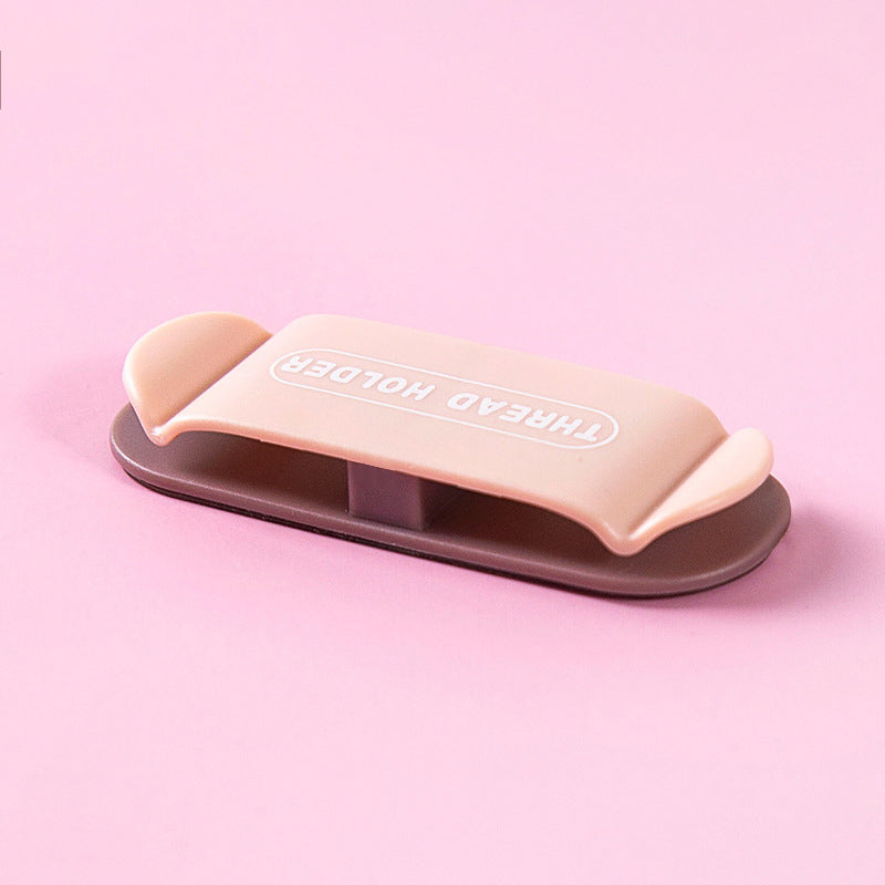 Cable Organizer Power Cord Cable Holder Hook 4 Pack - Pink