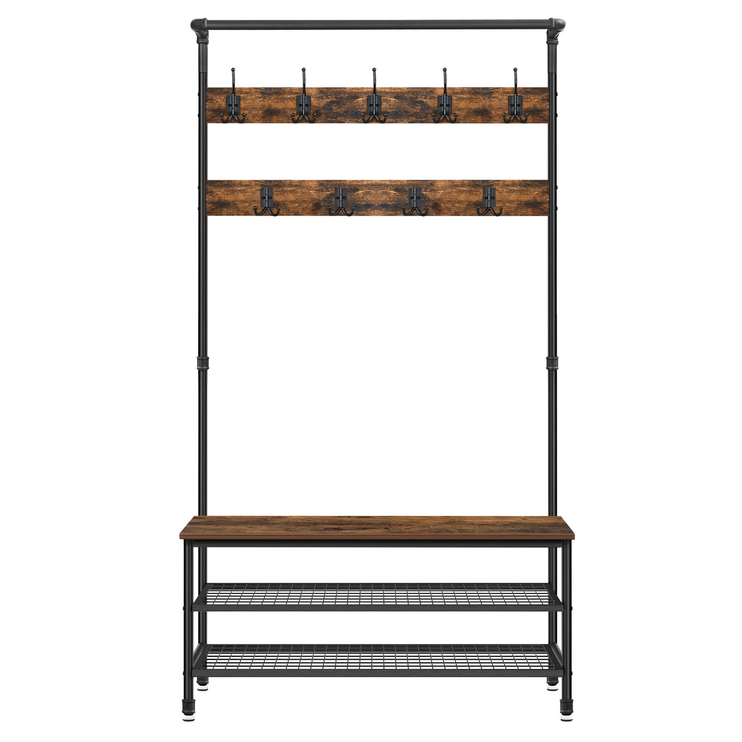 VASAGLE Coat Rack Stand, Large Coat Tree