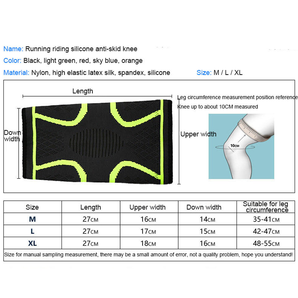 2pcs Knee Compression Sleeve XL