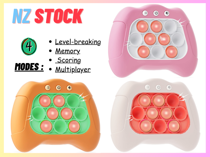 Pop Quick Push Bubble Fidget Toys Pink Quick Popit Push Bubble Game Pop It