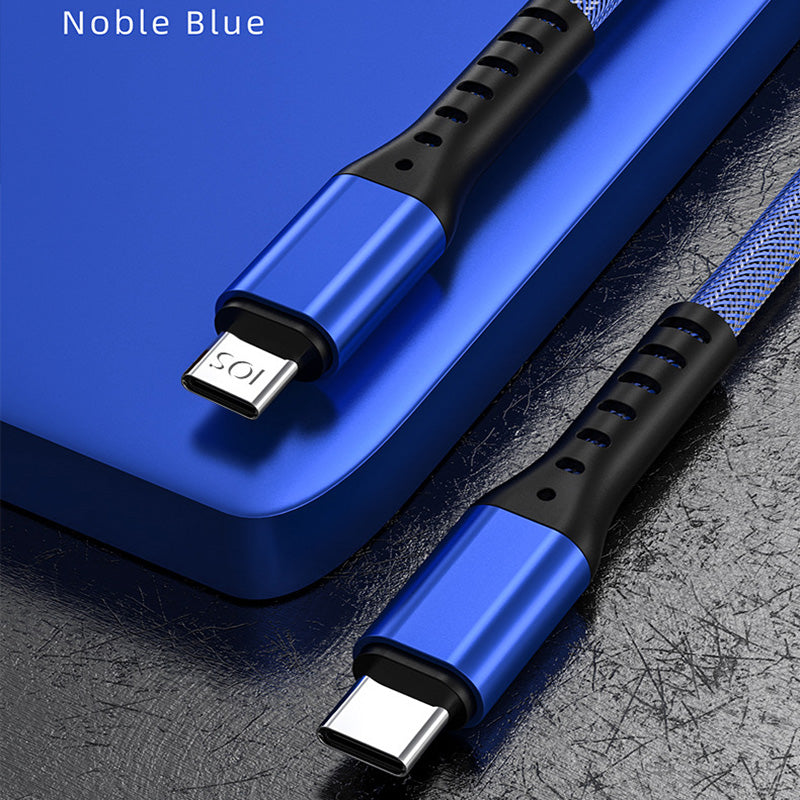 20W USB C to Lighting iPhone Fast Charger Cable - Blue