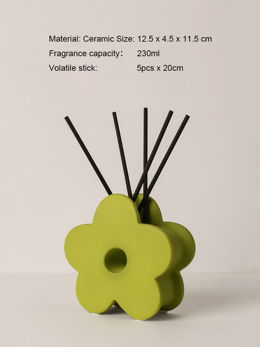 Morandi Flower Shape Aroma Diffuser with 230ml ESSENTIAL OIL
