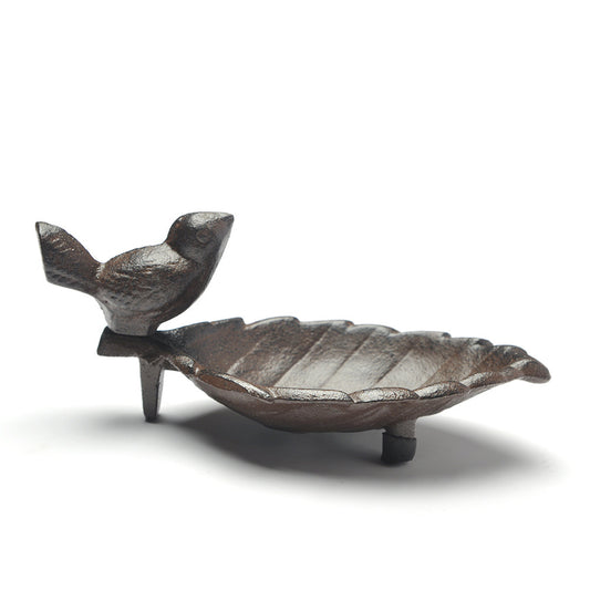 *CLEARANCE* Cast Iron Garden Door Key Tray Wallet and Key Bowl