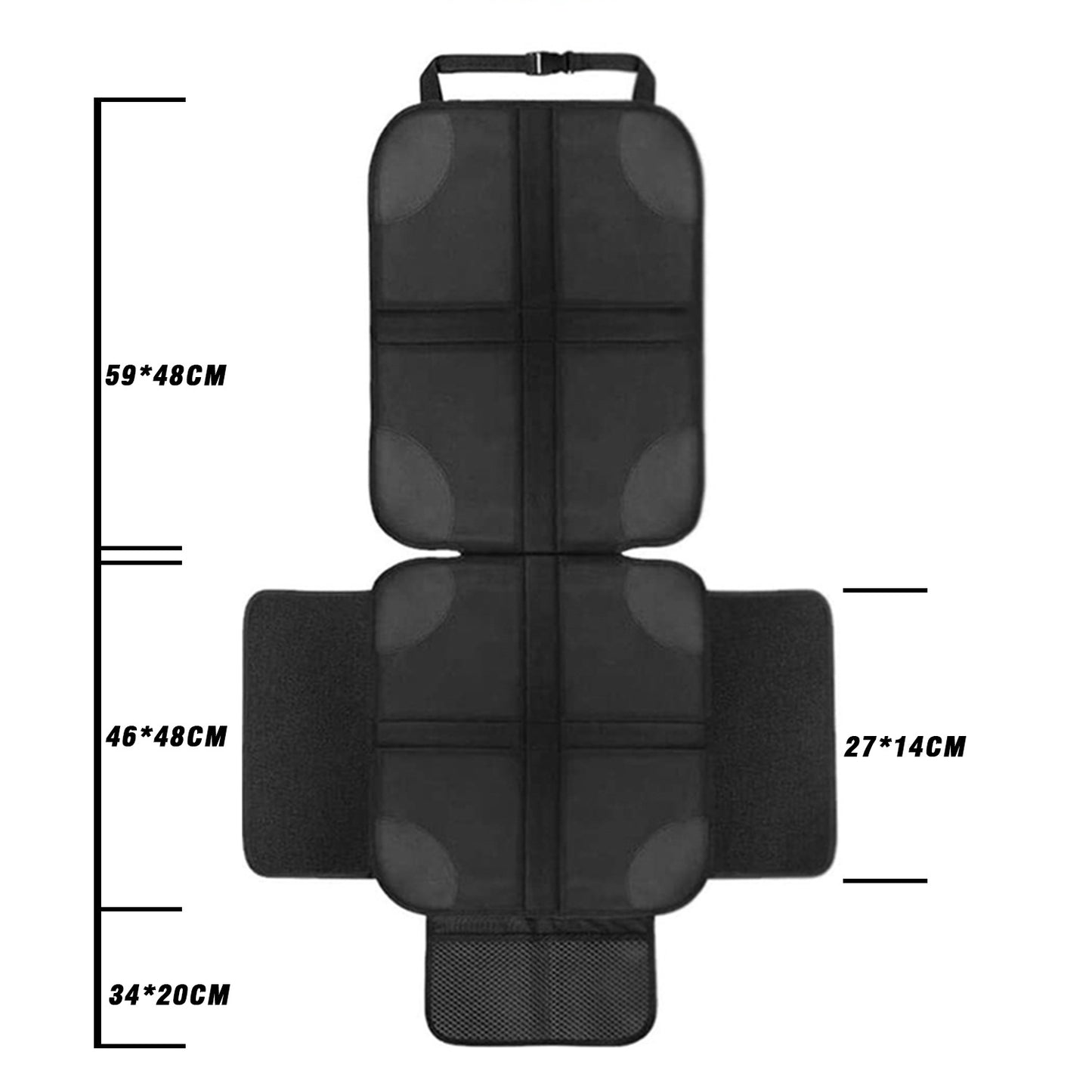 Car Seat Protector for Kids Car Seat Cover Protector