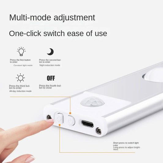 60cm LED Sensor Drawer Light Sliver