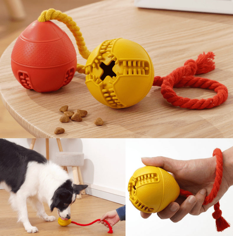 Dog Treat Pull Toy Egg