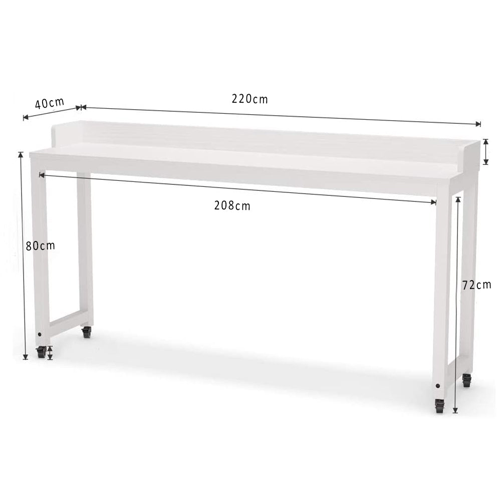 Overbed Table with Wheels Super King