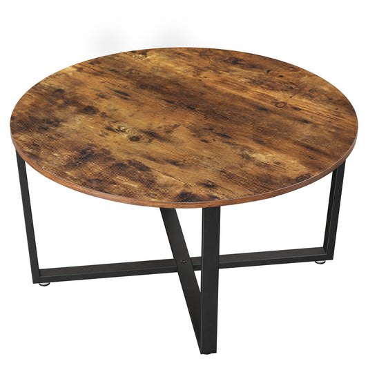 VASAGLE Round Coffee Table