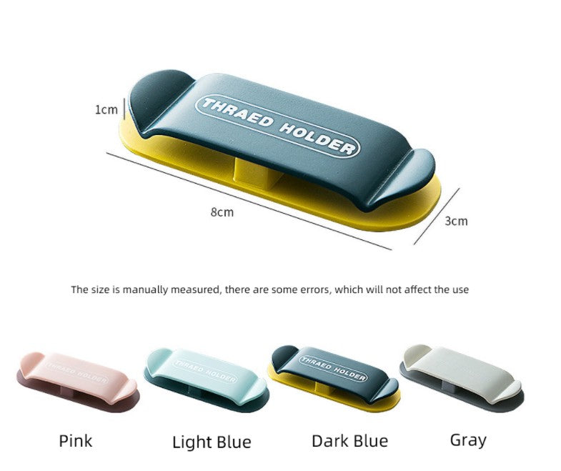 Cable Organizer Power Cord Cable Holder Hook 4 Pack - Gray