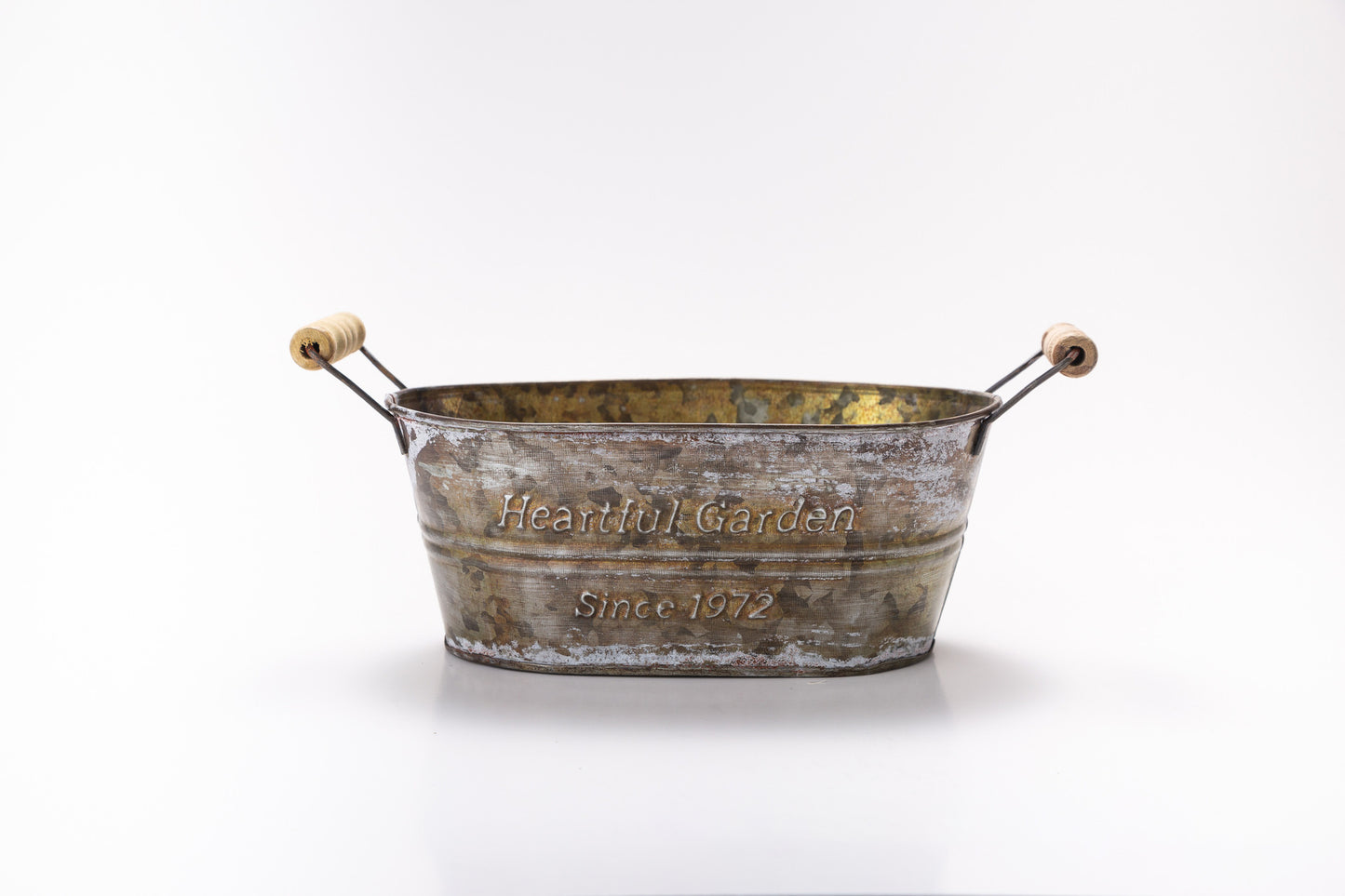 Retro Oval Iron Flower Basket - 3PCS