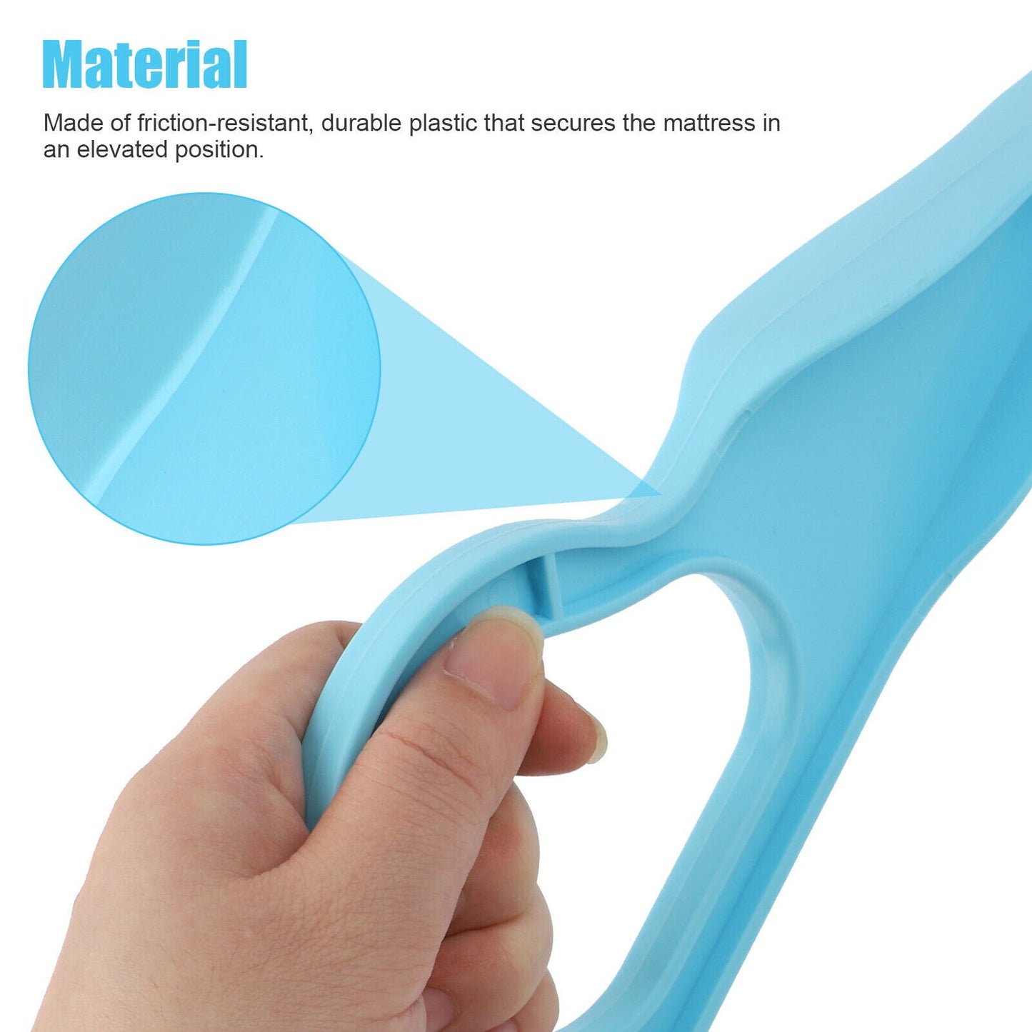 2 Pack Ergonomic Mattress Wedge Elevator Effortless Laying Bed Lifter Raiserx Ergonomic Mattress Wedge Elevator