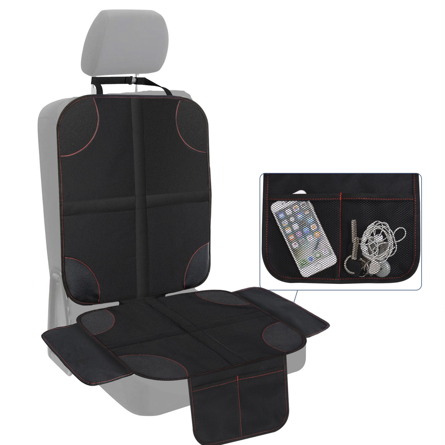 Car Seat Protector for Kids Car Seat Cover Protector