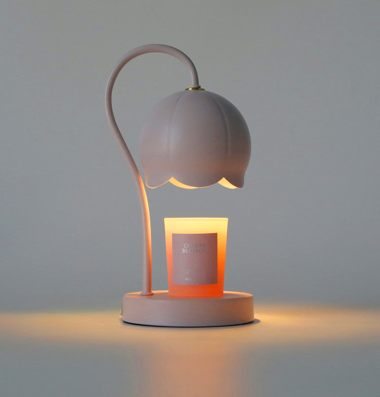 Candle Warmer Lamp Dimmable Electric Candle Wax Melter Lamp Pink