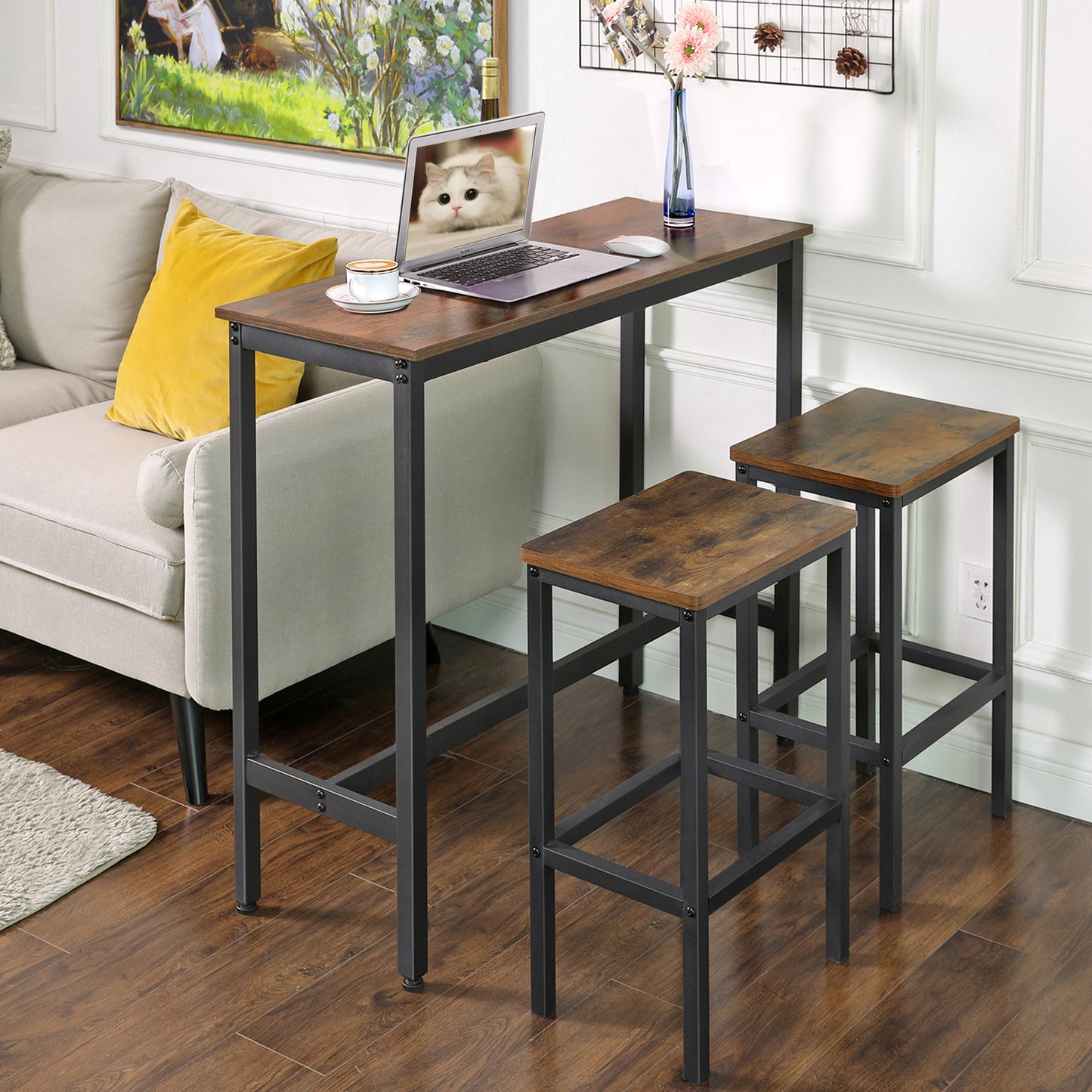 Bar Table Rectangular Bar Table, Kitchen Table