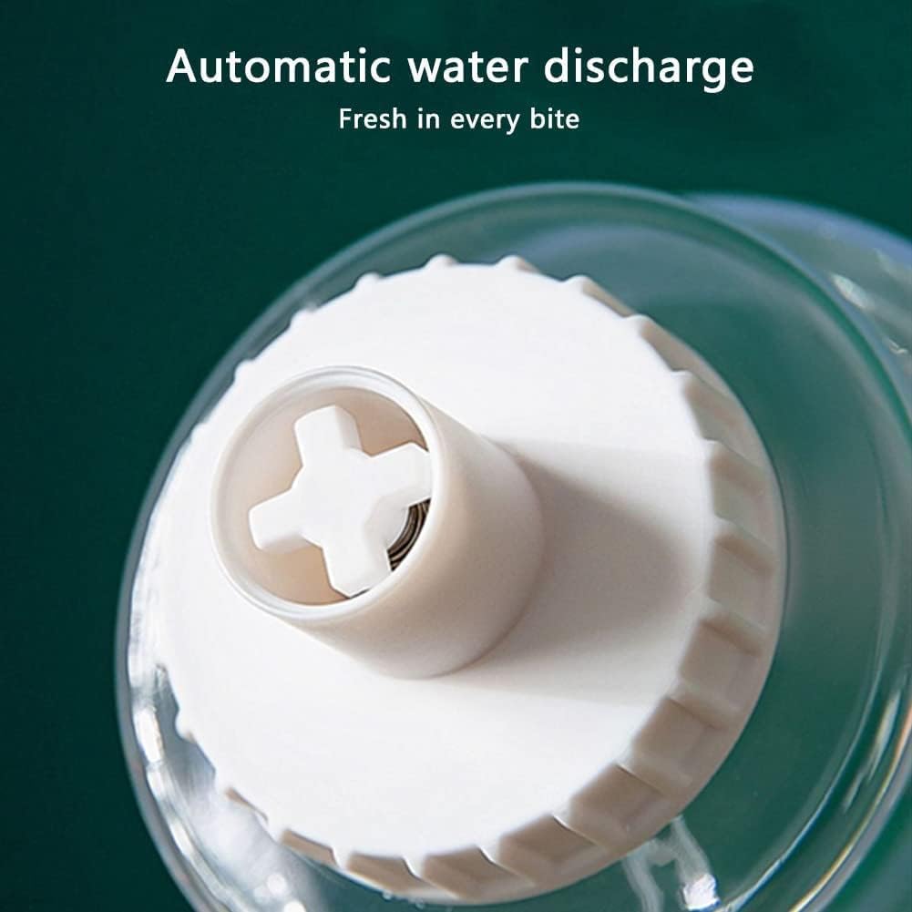 Pet Automatic Water Food Feeder Set Pet Cage Suspended Water Dispenser - White