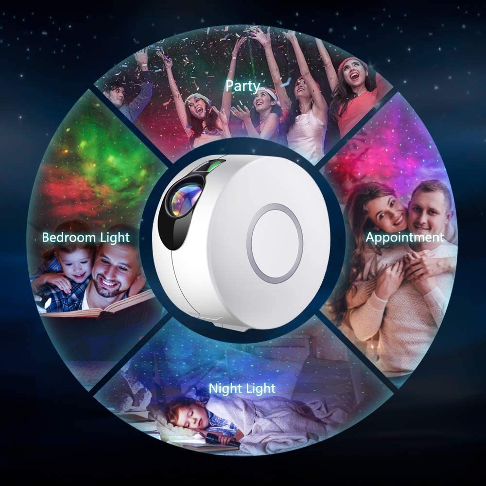 NEW Night Light Projector Galaxy Projector RGB LED Laser Star