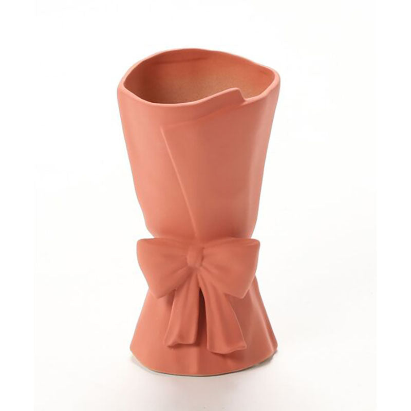 Vase Morandi Bow Tie Vase Red