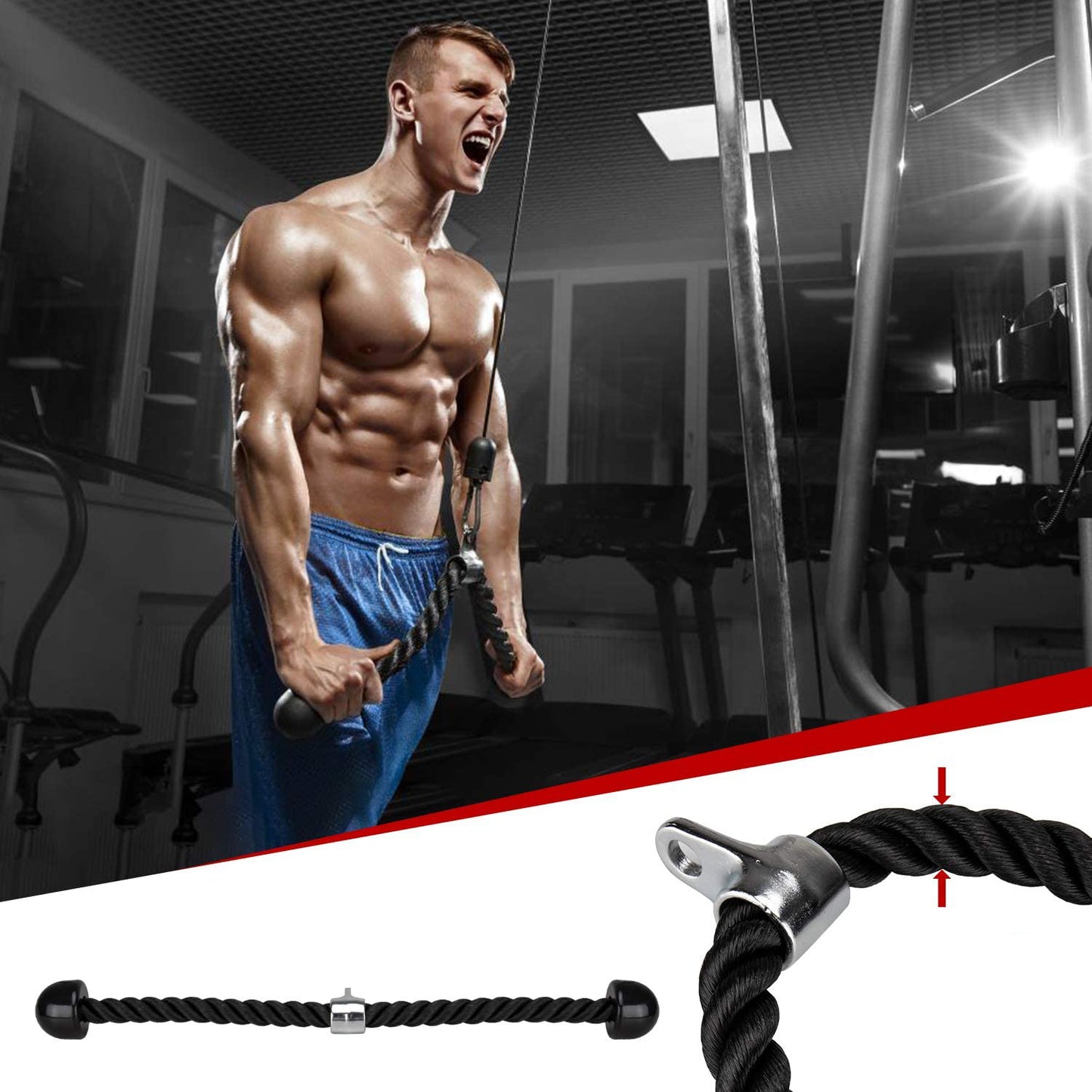 Fitness LAT and Lift Pulley System