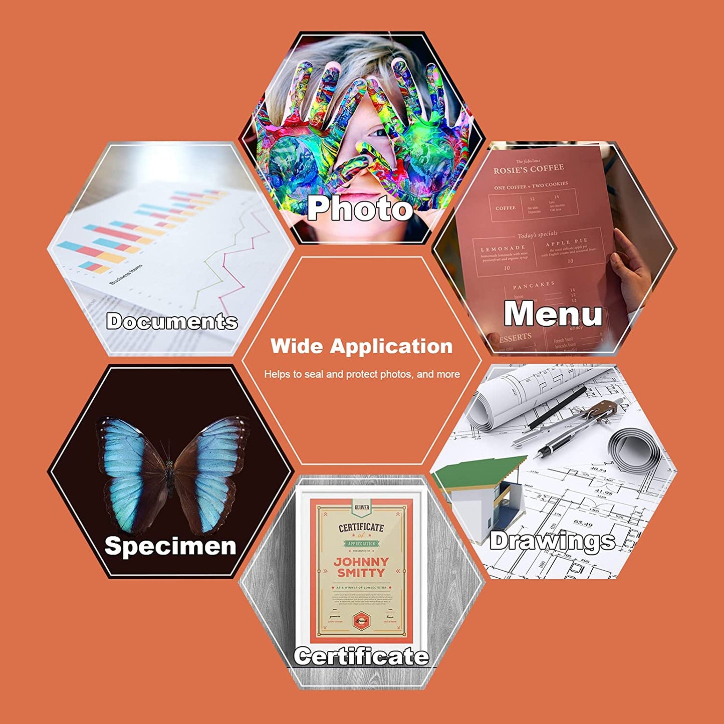 Laminating Pouches 100PCs A4 Laminating Pouches