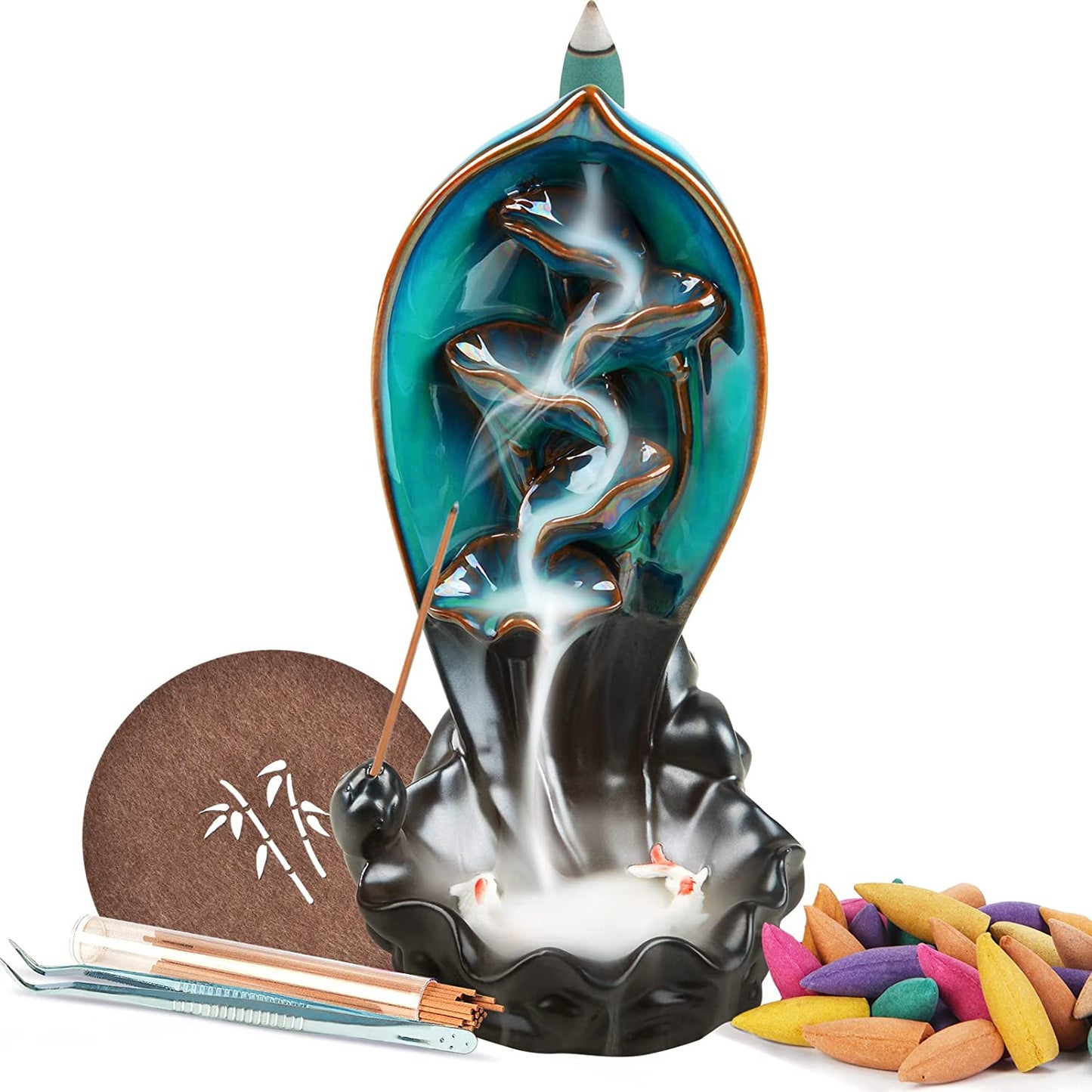 Backflow Incense Burner Waterfall B