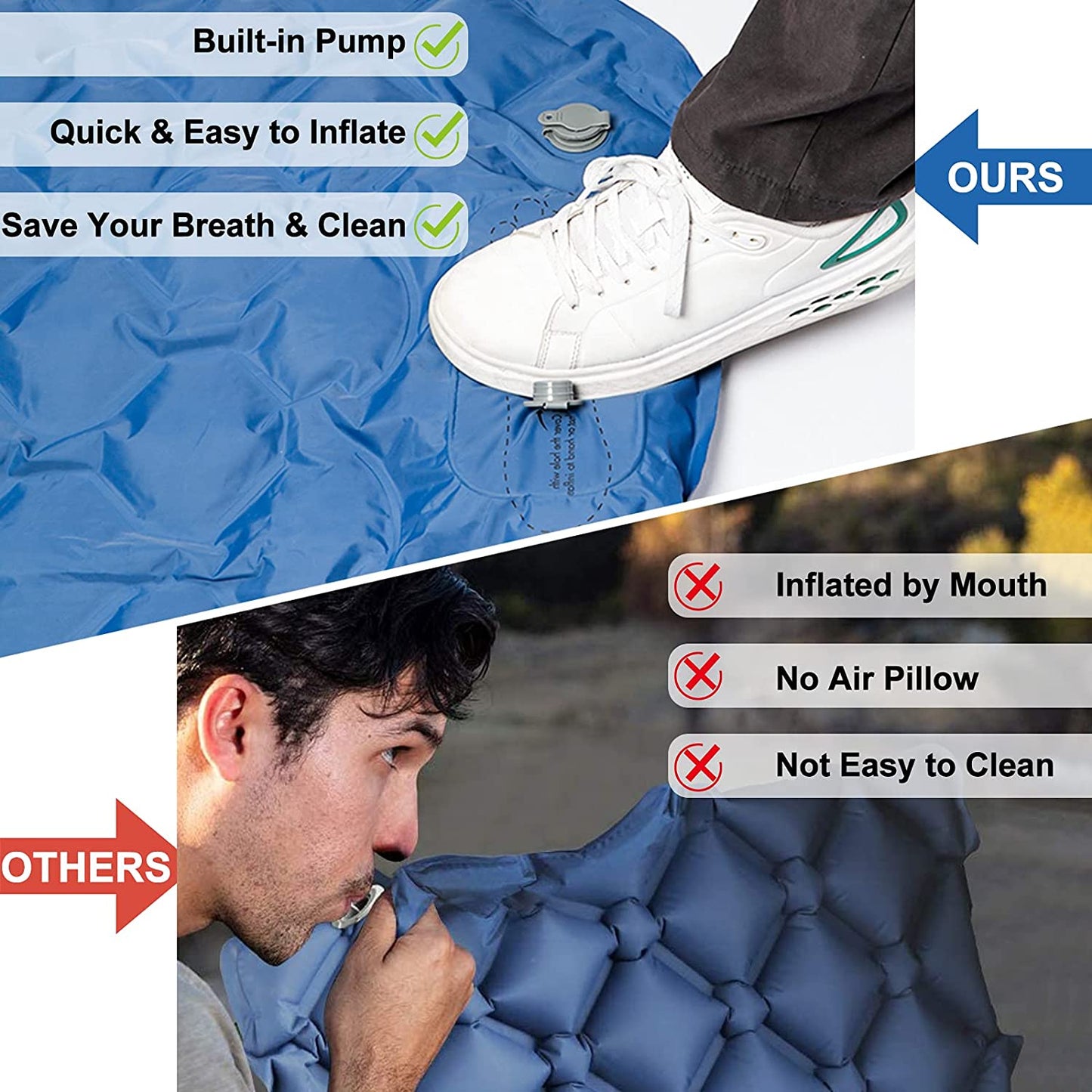Camping Air Mattress Sleeping Mat