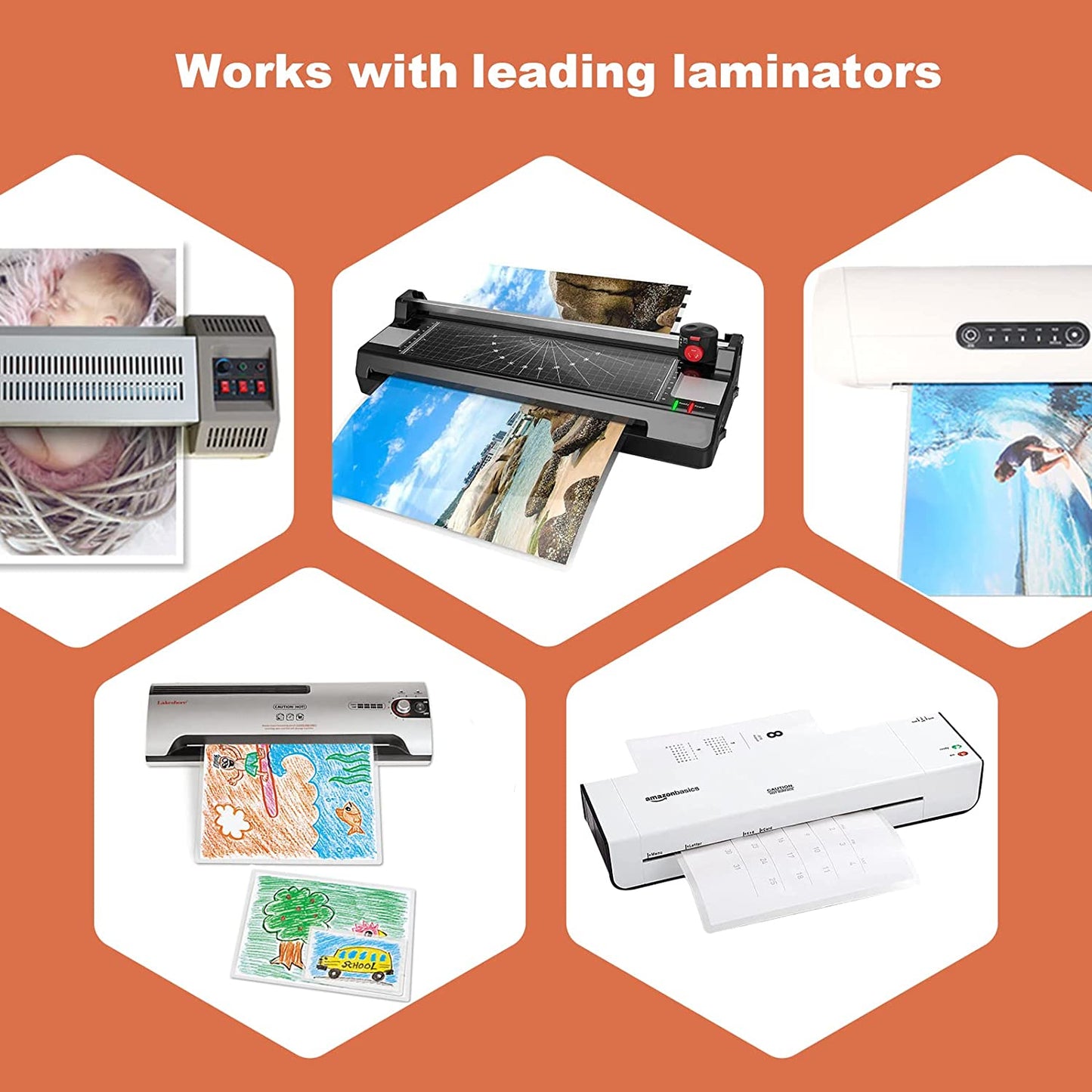 Laminating Pouches 100PCs A4 Laminating Pouches