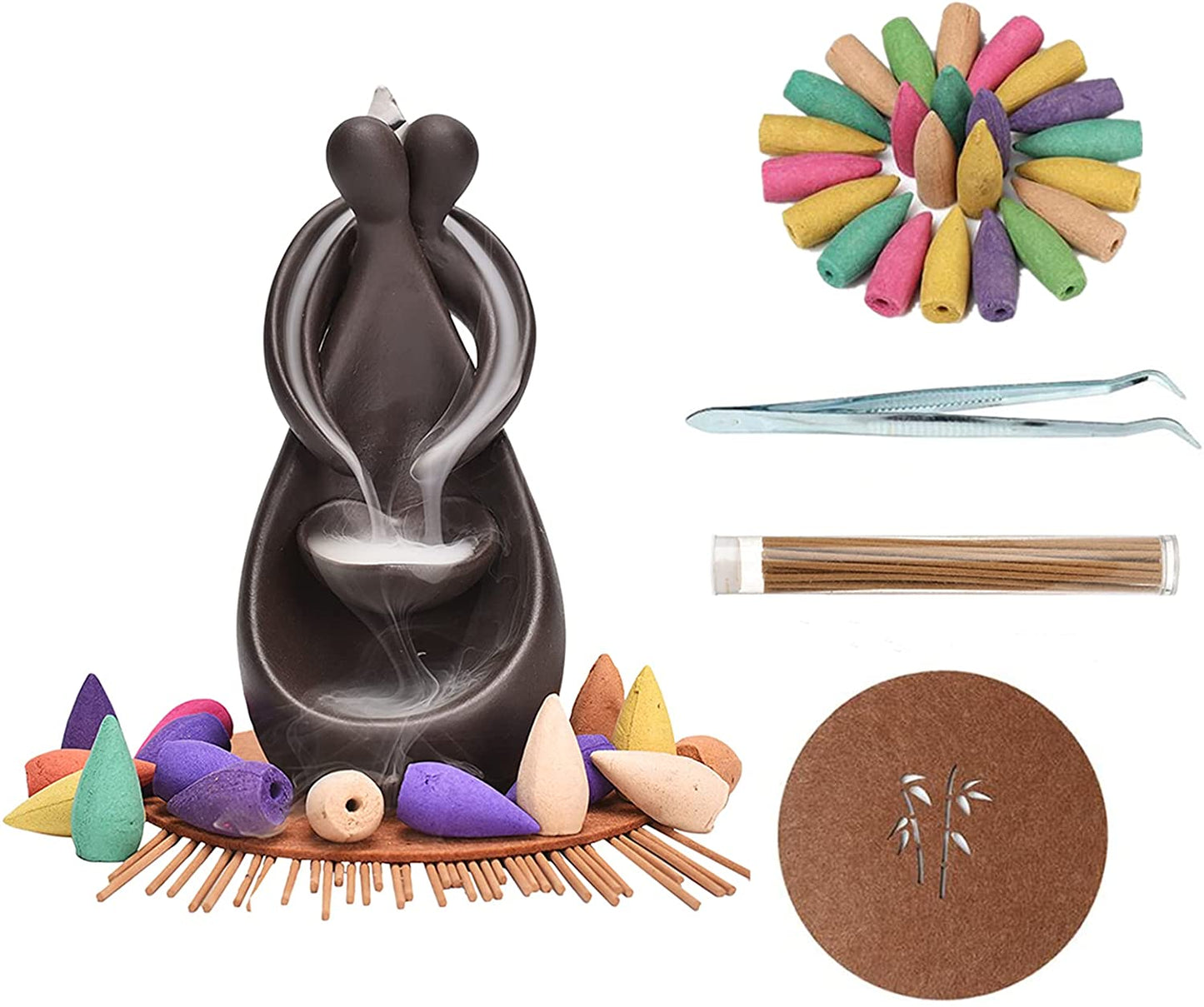 Backflow Incense Burner Accompany