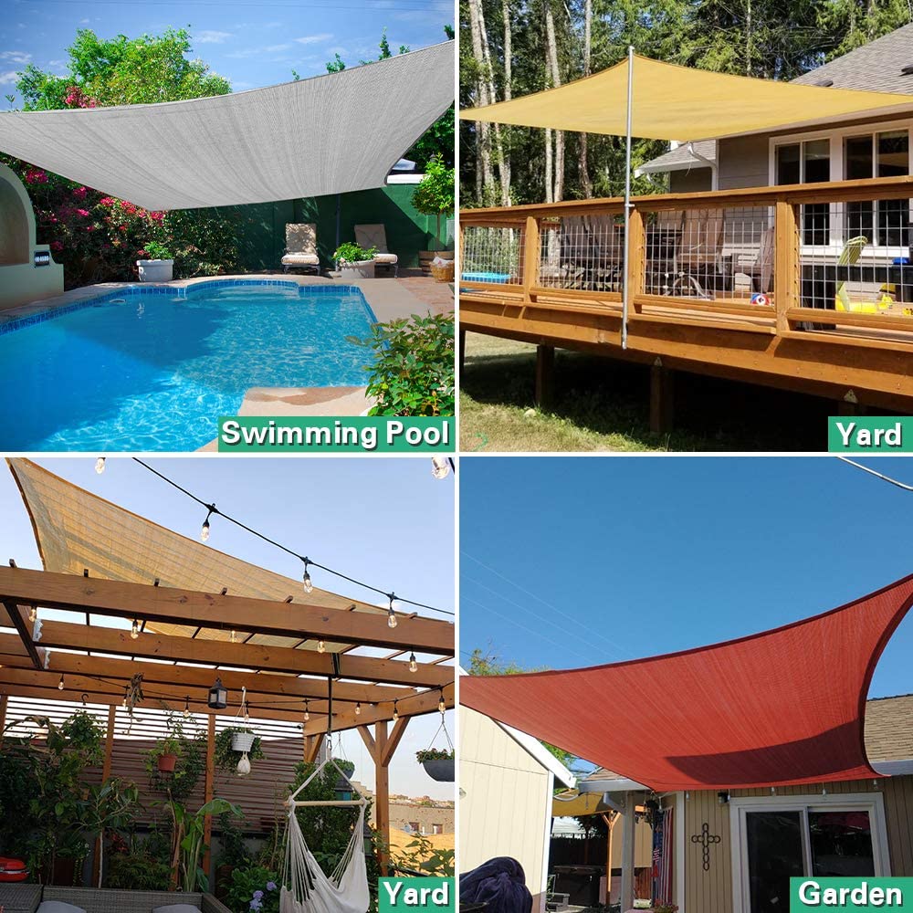 *CLEARANCE* Sun Shade Sail Rectangle 4m x 3m