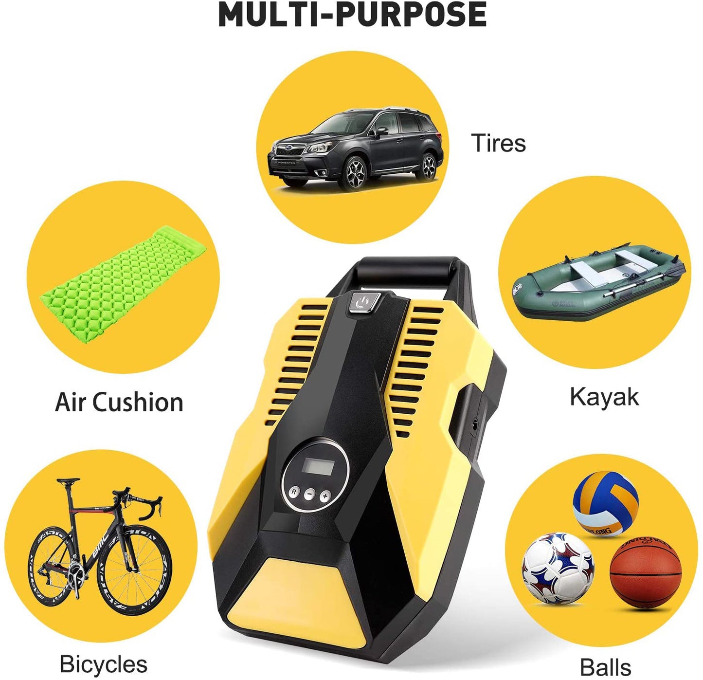 air compressor - Yellow