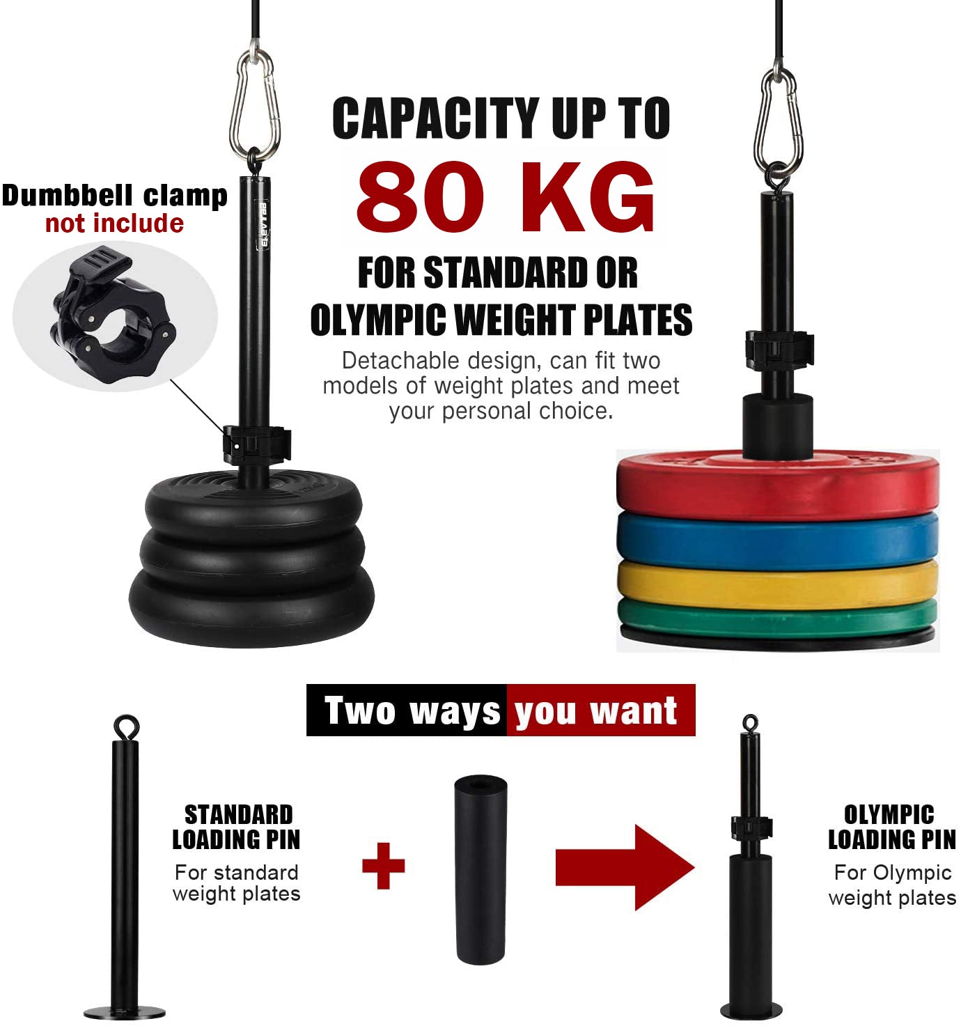 Fitness LAT and Lift Pulley System