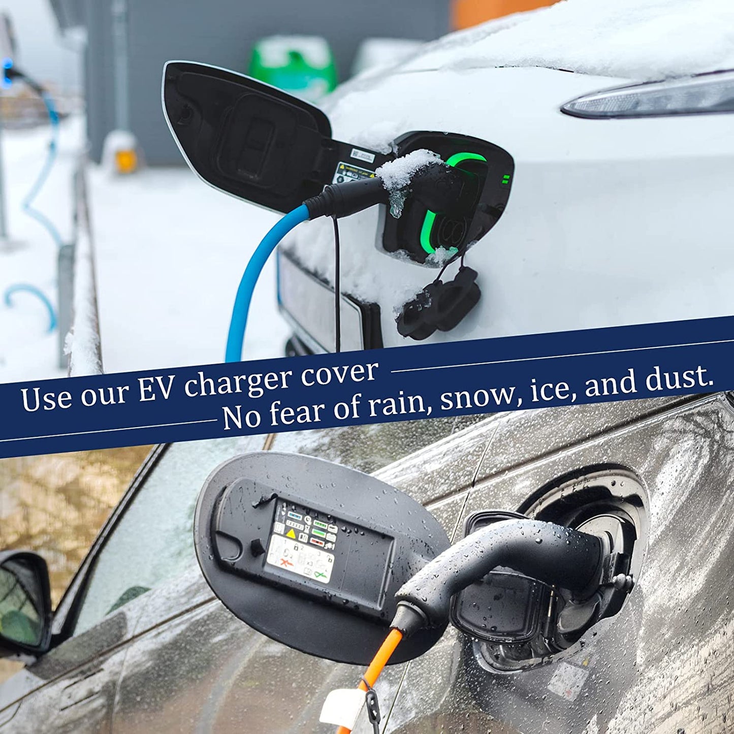 EV Charger Protector Cover Car Plug Port Cover