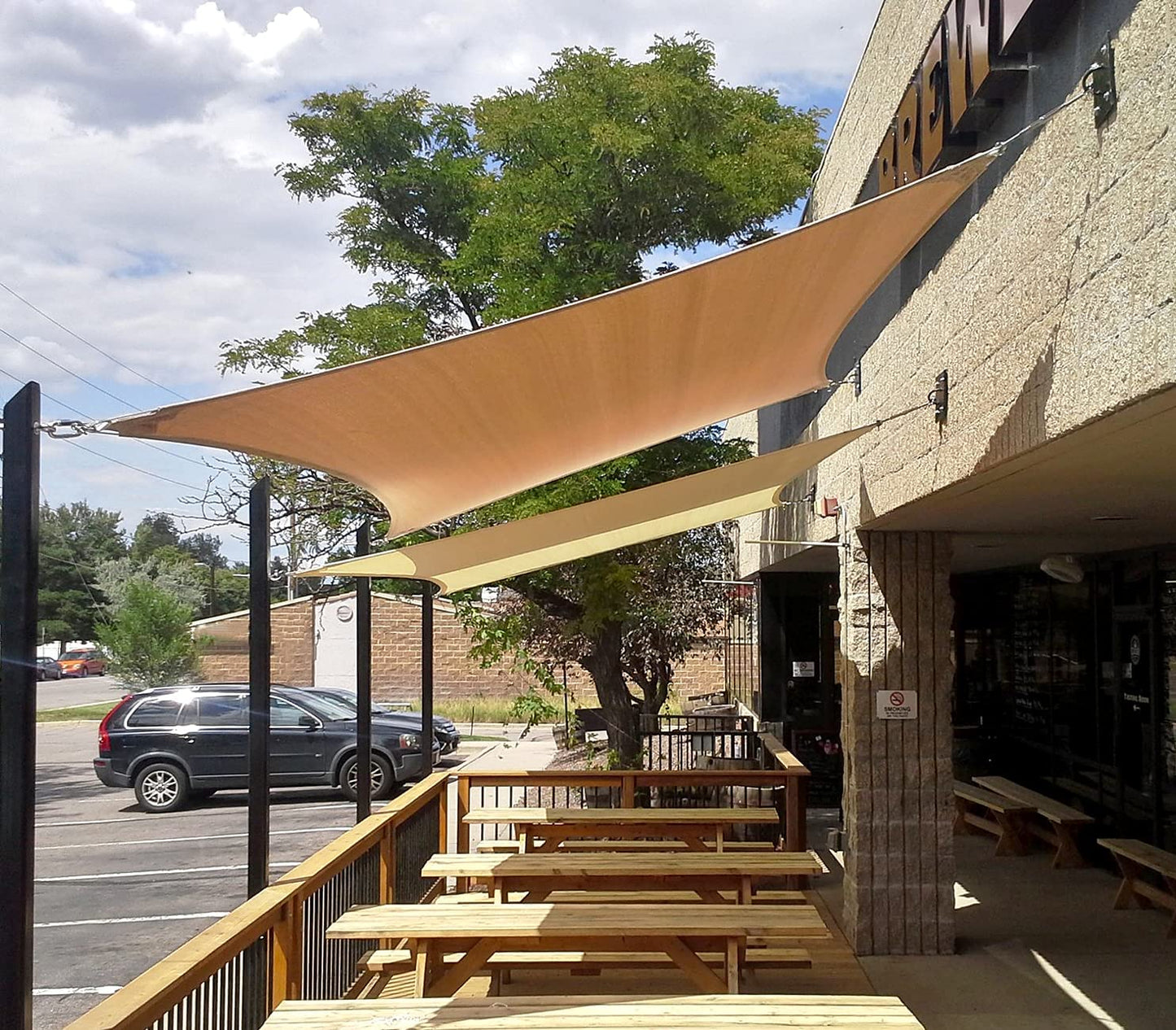 Sun Shade Sail Rectangle 4m x 6m