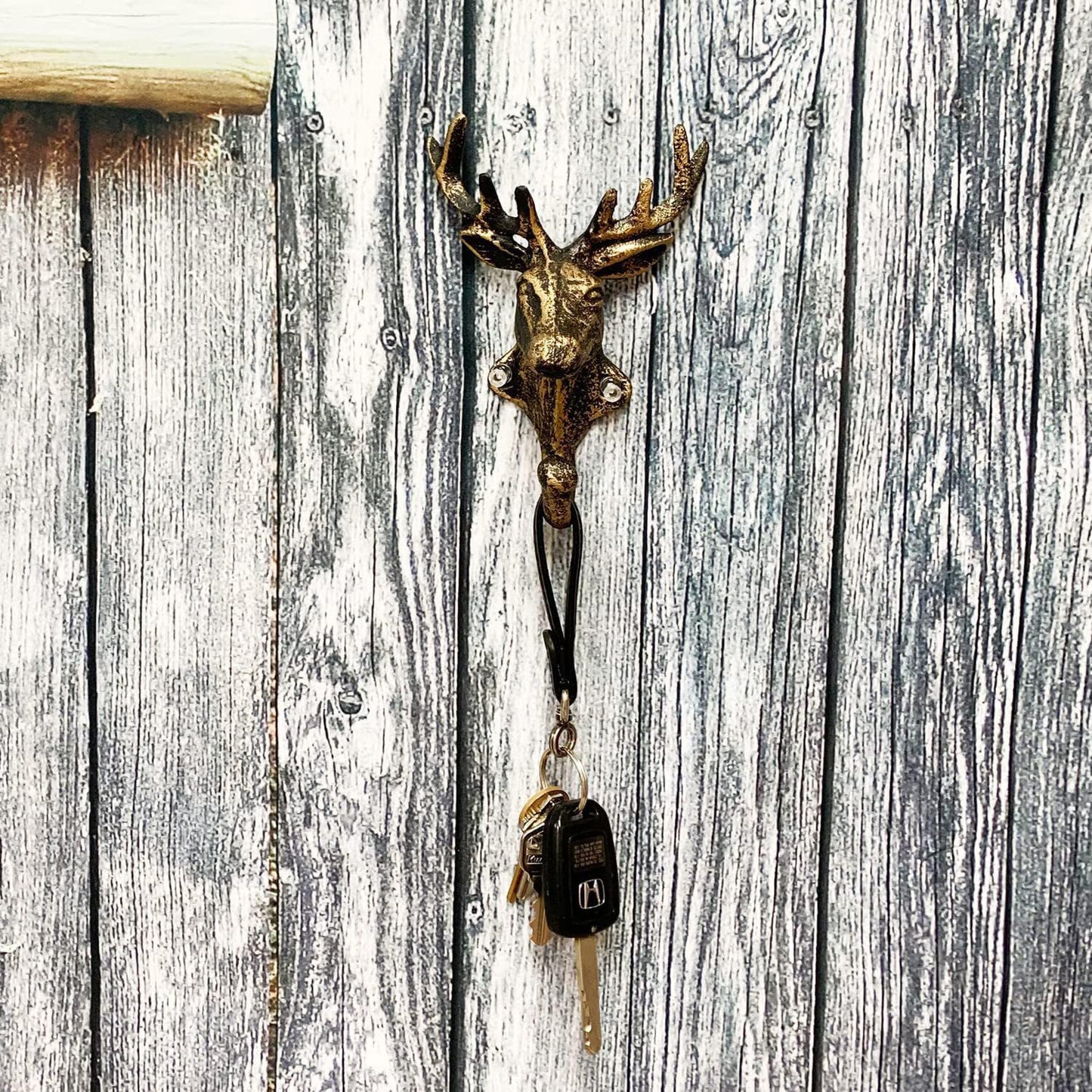 Cast Iron Deer Hook 2 Pack