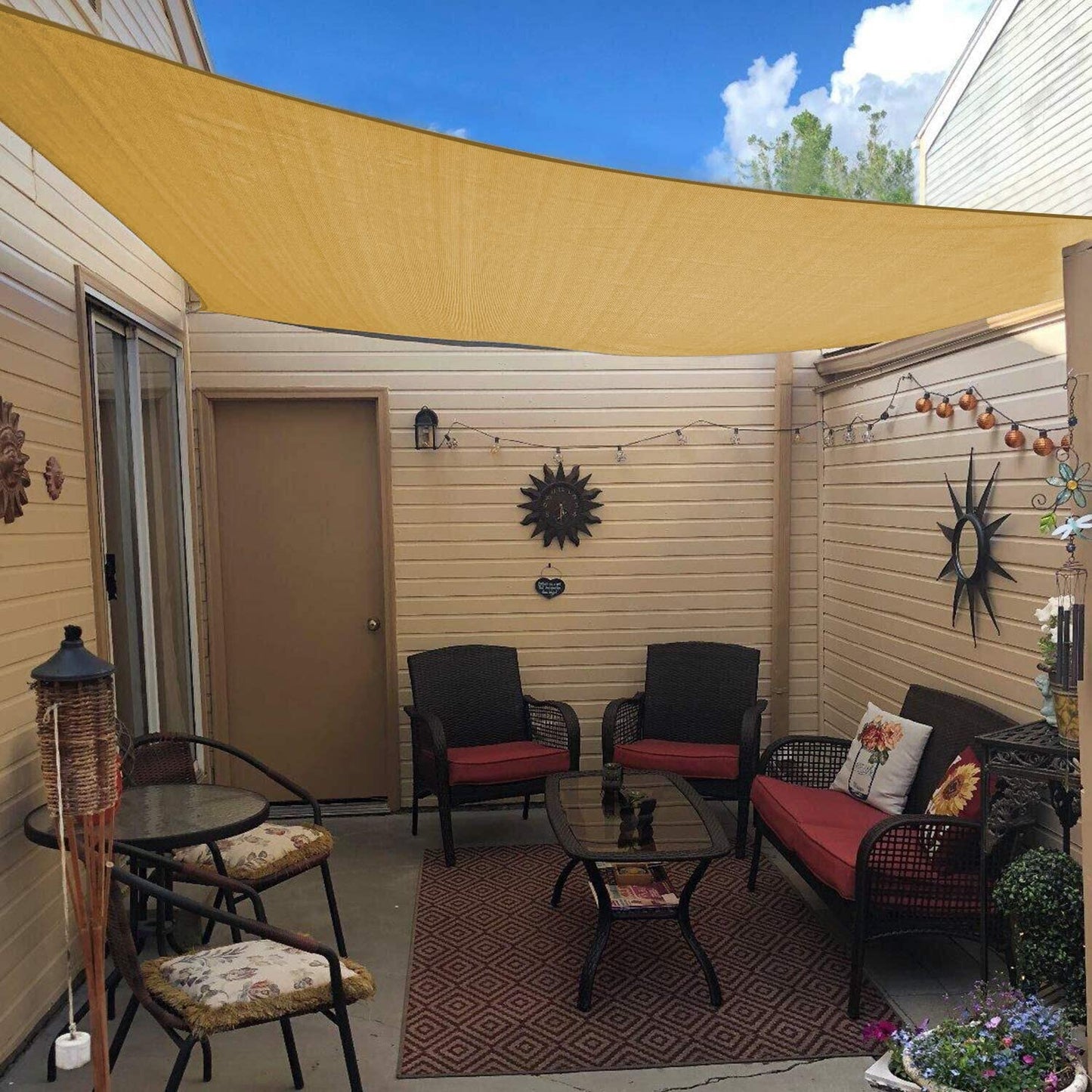*CLEARANCE* Sun Shade Sail Rectangle 4m x 3m