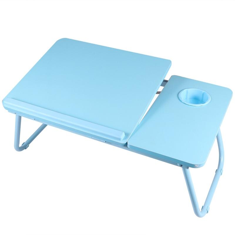 Laptop Desk Bed Tray Desk Table Blue