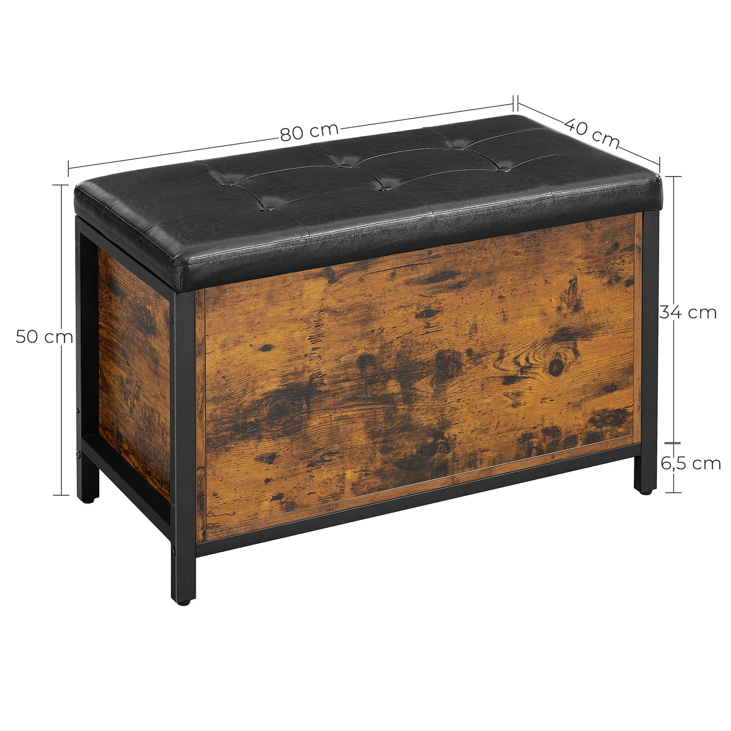 VASAGLE Entryway Storage Bench