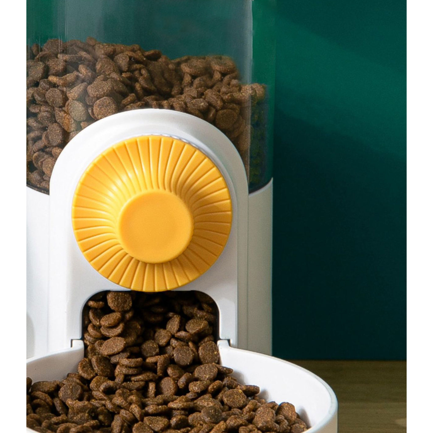 Pet Automatic Water Food Feeder Set Pet Cage Suspended Water Dispenser - White