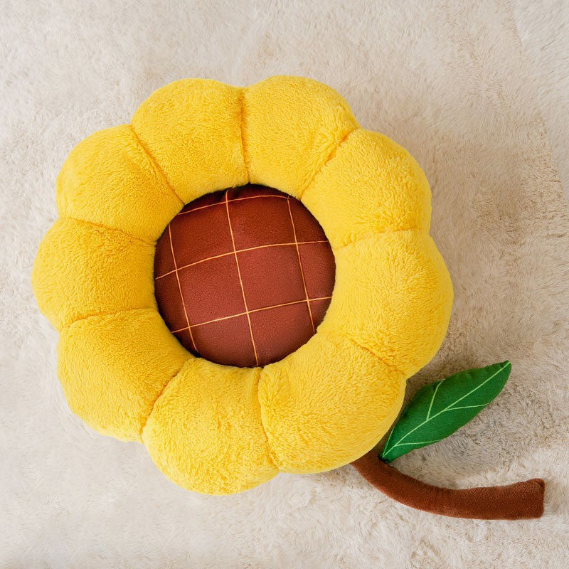 Dog Cat Bed - Sunflower