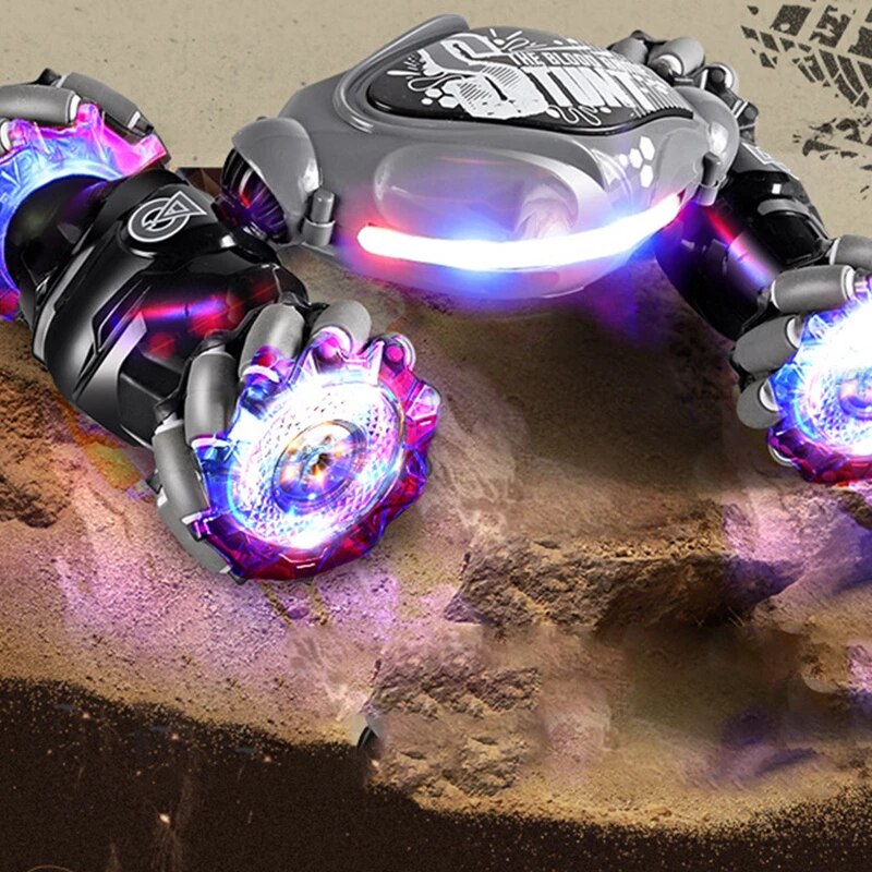Gesture Sensing RC Stunt Car Pink