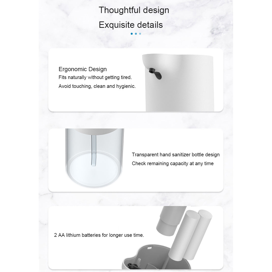 Automatic Soap Dispenser Touchless Infrared Sensor Hand Washer Shampoo Hand Soap Foam Dispenser