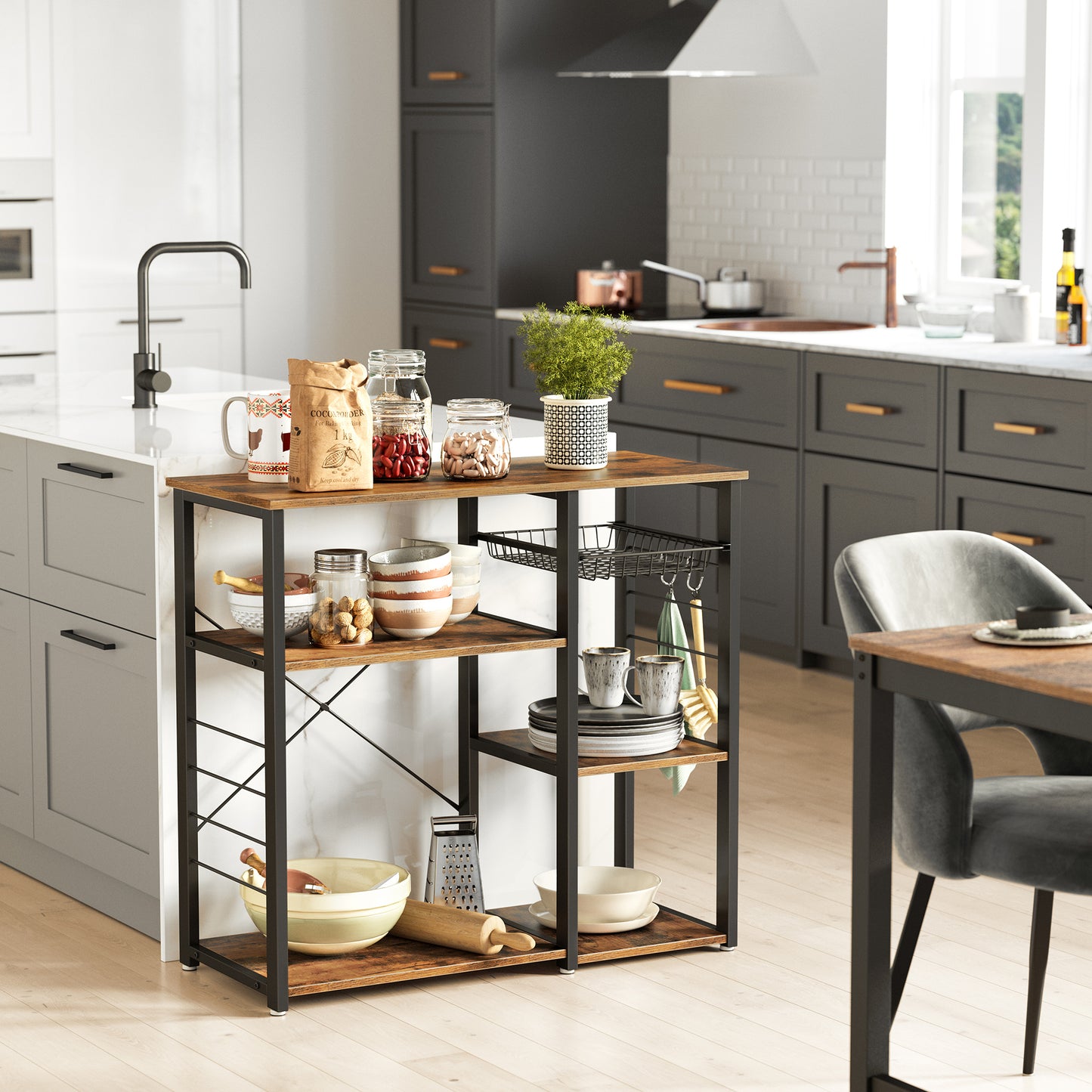 VASAGLE Kitchen Bakers Rack