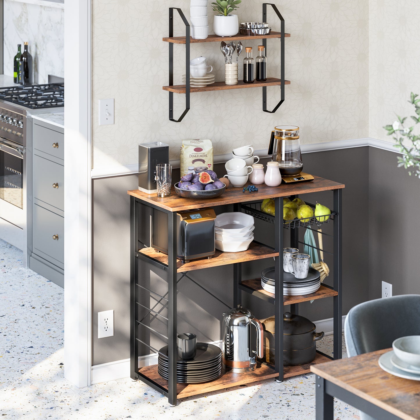 VASAGLE Kitchen Bakers Rack